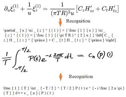 Formula Recognition Method