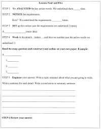 sample graphic organizer for lessons four and five sample graphic organizer for lessons four and five