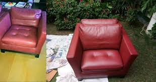 how to clean leather sofa at home