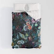 Night Garden Duvet Cover By Rizapeker