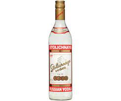 stolichnaya vodka 750ml cork n bottle
