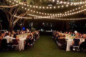 top notch outdoor lighting for weddings