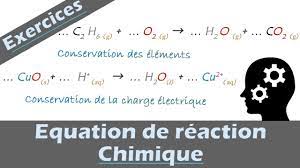 Equilibrer une équation de réaction chimique 📝Exercice corrigé | Physique  - Chimie | Lycée - YouTube