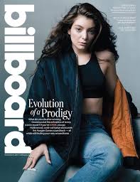 Lorde On The Cover Of Billboard Magazine Oh Lorde