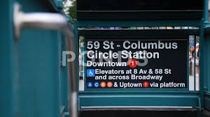 columbus circle subway station in nyc