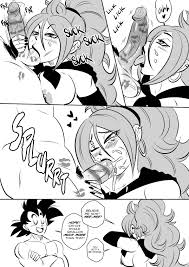 Rule34 - If it exists, there is porn of it  funsexydragonball, android 21,  son goku  4530688