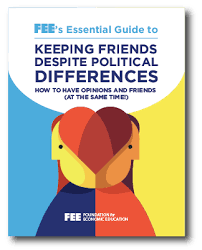 I'm good at making friends but not good at keeping them. friendship requires balance. The Power Of Making Friends With Ideological Enemies Foundation For Economic Education
