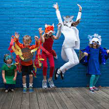 a costume making party for kids diy