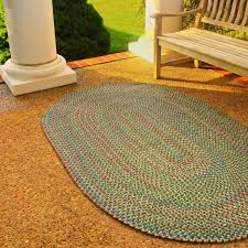 rhody rug kennebunkport dk taupe multi 8 ft x 11 ft oval indoor outdoor braided area rug