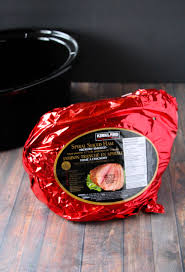 The ham is ready when it reaches an internal temperature between 135 to spiral cut ham can be used instead of whole boneless ham. Crock Pot Brown Sugar Pineapple Ham