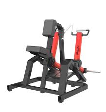 fitness plate loaded seated row