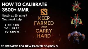 Seasonal rankings represent the level of skill a player achieves in a single season, as determined by their matchmaking rating (mmr) and other hidden factors. Dota 2 New Ranked Season 4 Boost Your Medal How To Calibrate 3500 Mmr 5 Things U Need To Know Youtube