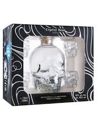 Crystal Head Vodka 4 Shot Glass Gift