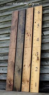 Giant Ruler Premium Wide Ruler Giant Wooden Growth Chart