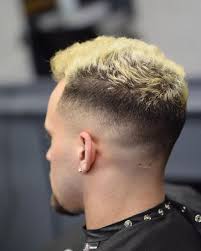 There are 419 spiky hair for sale on etsy, and they cost $28.45 on average. Picture Of A Fade Haircut With Short Spiky Hair And Blonde Highlights On Top For A Statement
