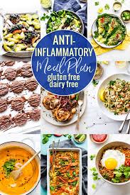 anti inflammatory meal plan gluten