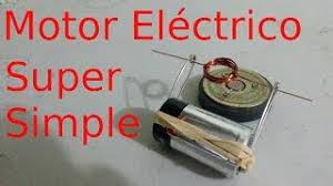 un motor eléctrico super sencillo