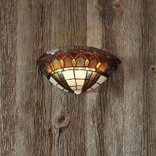 Stained Glass Wall Sconce Lighting