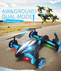 2 4g rc drone air ground flying car h23
