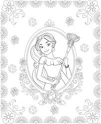 These coloring pages are fun and they also help children develop important skills such the pages load immediately so you can start coloring immediately. Elena Of Avalor Colouring Page Coloring Pages Printable