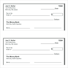 Blank Check Template Download Word Templates Study Blank