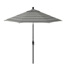 Black Aluminum Market Patio Umbrella