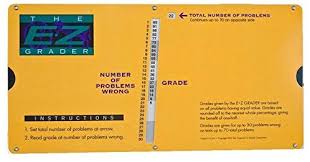 Grading Calculator E Z Grader Teachers Aid Scoring Chart