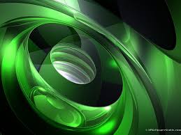 3d abstract sound of green hd wallpaper
