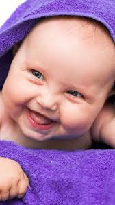 cute baby live purple towel baby boy