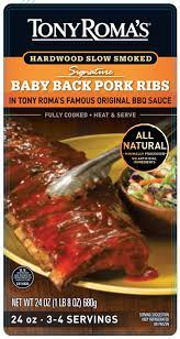 world famous pre cooked baby back ribs