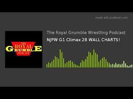 Njpw G1 Climax 28 Wall Charts Youtube