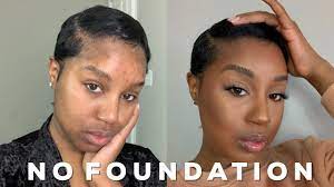 flawless no foundation makeup routine