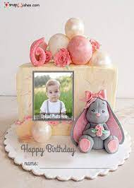 6 month birthday cake for baby boy