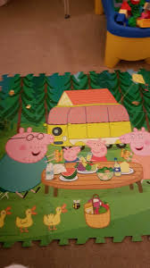 big peppa pig floor puzzle ebay