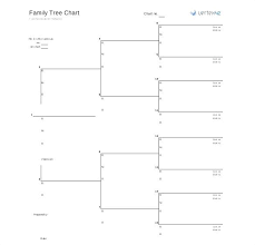 Family Tree Template Free Printable Word Excel Format Chart
