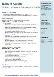 An excellent chance may be designed for you by they are following the standard format, but they do not consider the factors that they should follow for the resume for laboratory technician elegant lab technician resume samples. Medical Laboratory Technologist Resume Samples Qwikresume