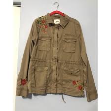 Sonoma Goods For Life Embroidered Utility Jacket