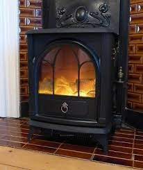 Electric Stove Heater Cast Iron Wood