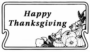 Free Thanksgiving Clipart Black And White Clipart Junction