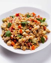 puffed rice salad with en recipe