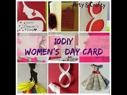 Even more, women's diy haircuts can save you time and money, as well as give you unlimited access to new hairdos! 10 Diy Handmade Womens Day Card Easy Quick Personalized Gift Idea Greeting Gift Card 10 Cards
