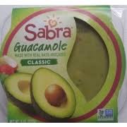 sabra guacamole clic calories
