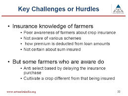 It is a form of risk management, primarily used to hedge against the risk of a contingent or uncertain loss. 24 Th India Fellowship Seminar Mandatory Crop Insurance
