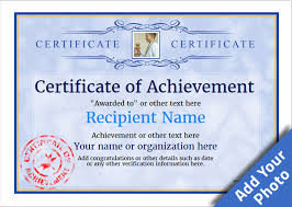 Certificate Of Achievement Free Templates Easy To Use Download Print