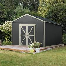 10 Ft Outdoor Wood Storage Shed