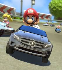 The emblem is located on the doors. Technology Urdesign Magazine Mario Kart Mario Kart 8 Mercedes Benz Classic