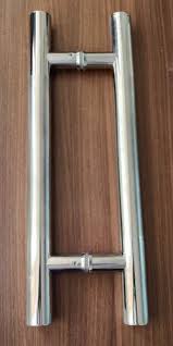 Modern Stainless Steel Glass Door