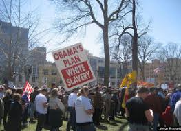 Image result for tea party obama hate signs