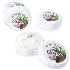 beurre corporel de noix de coco