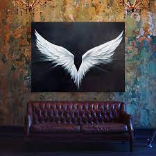 Angel Wings 5 Canvas Wall Art Decor